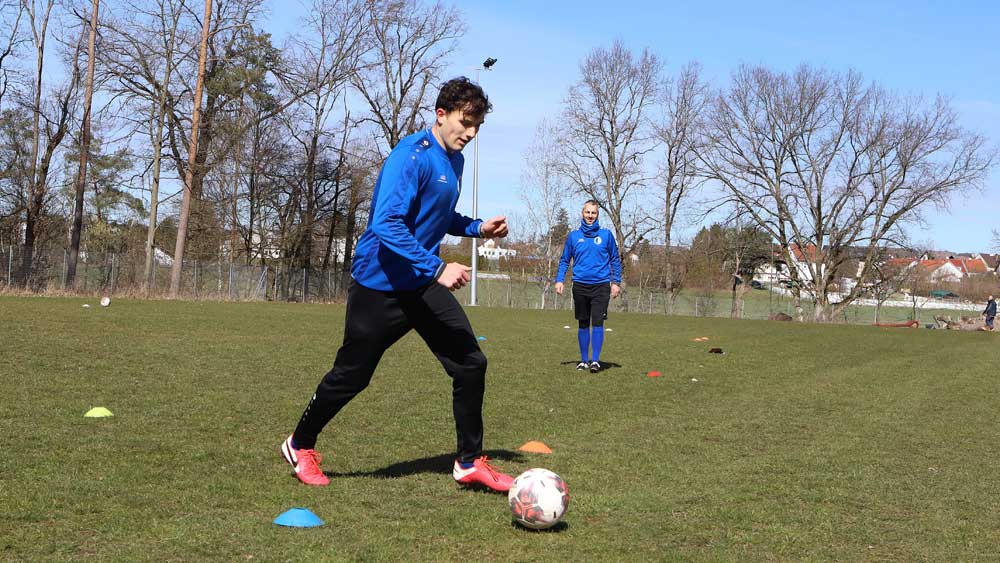 Viktoria ist zurück auf dem Platz