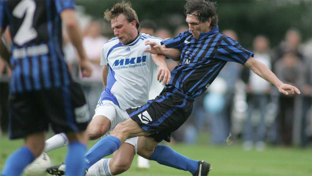 Damals... am 1.9.2008: 1.400 Zuschauer beim Derby