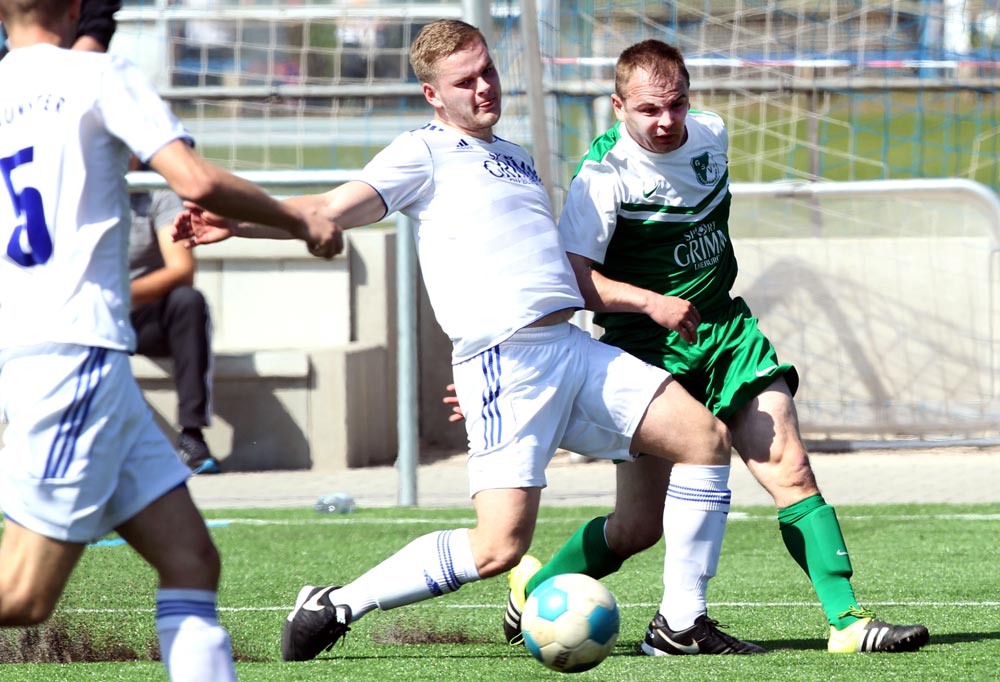 Drei Scheuermann-Tore für Harreshausen / Münster souverän