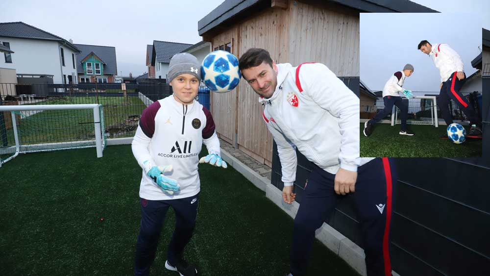 Stanko Pavlovic: Auch im Lockdown täglich am Ball