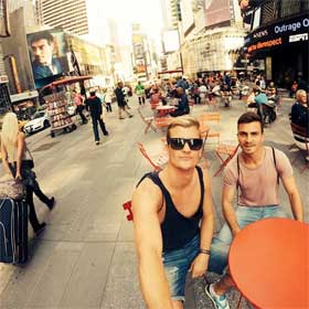 Langstadt auf Platz 2 / Grüße aus New York